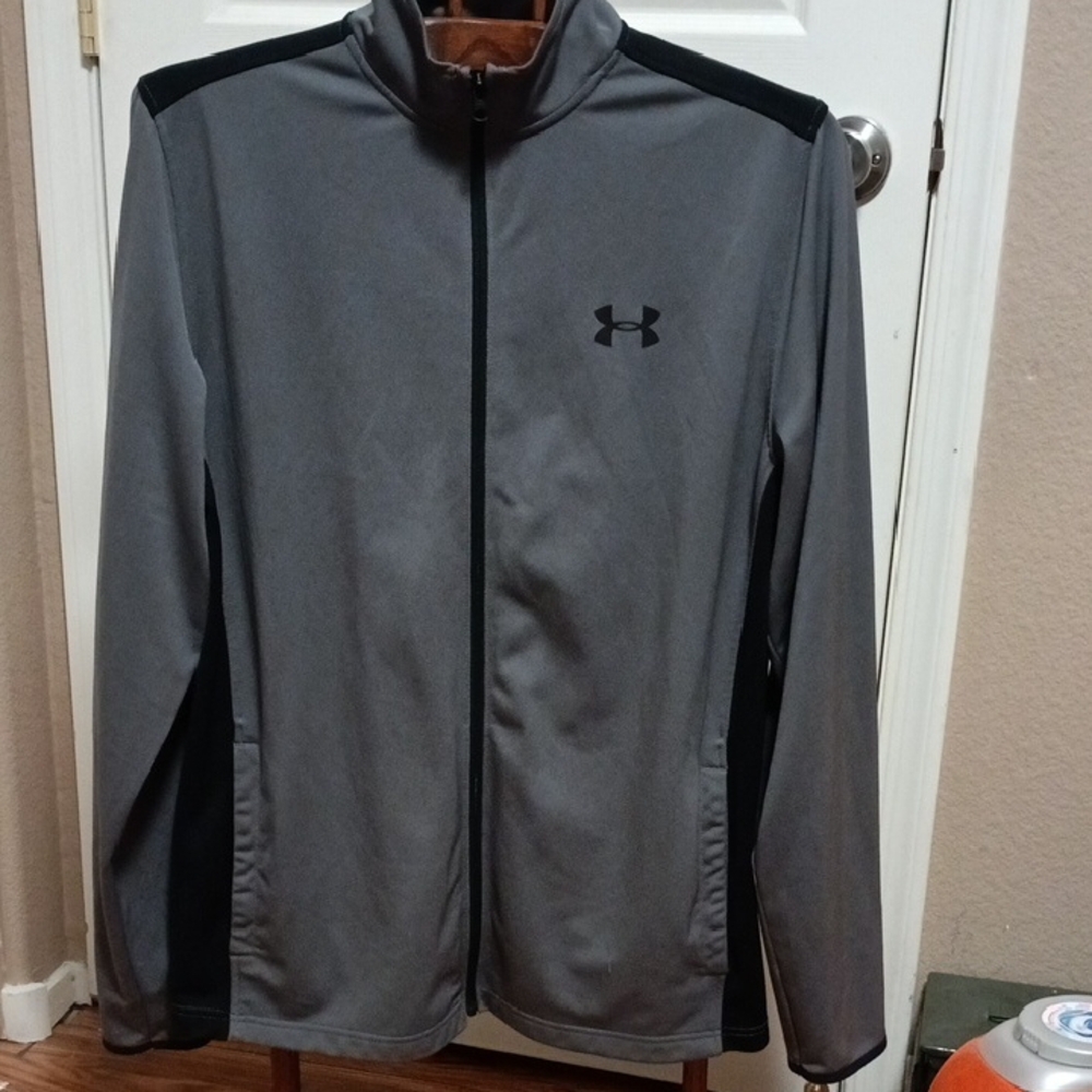 Under Armour Gray and Black Performance Jacket